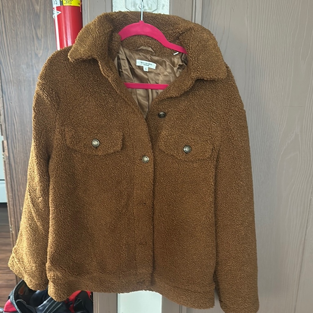Brown Sherpa Jacket